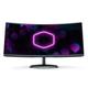 Cooler Master Gaming GM34-CW écran plat de PC 86.4 cm (34") 3440 x 1440 pixels UltraWide Quad HD LCD Noir