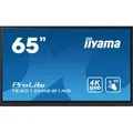 iiyama TE6512MIS-B1AG affichage de messages Écran plat interactif 165.1 cm (65") LCD Wifi 400 cd/m² 4K Ultra HD Noir tactile