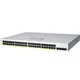 Cisco CBS220-24P-4X Géré L2 Gigabit Ethernet (10/100/1000) Connexion Ethernet, supportant l'alimentation via ce port (PoE) Blanc