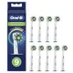 Oral-B CrossAction 80339536 tête de brosses 9 pièce(s) Blanc