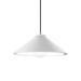 Justice Design Group Radiance 11 Inch Mini Pendant - CER-6240-WHT-NCKL-BKCD