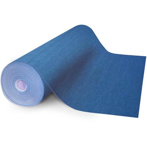 „MY HOME Teppichboden „“Malta““ Teppiche verschiedene Farben & Größen, Polypropylen, Nadelfilz Gr. B/L: 200 cm x 250 cm, 3 mm, 1 St., blau (dunkelblau) Teppichboden“