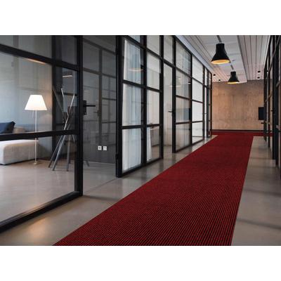Läufer "MAGNUM, Made in Belgium", rot, B:100cm H:10,5mm L:1550cm, Polypropylen (PP), PRIMAFLOR-IDEEN IN TEXTIL, Teppiche, Schmutzfangläufer, Schmutzfangläufer, Schmutzfangteppich, Schmutzmatte, rutschhemmend Image