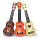 Guitar Ukulele Kids Mini Toys 4 Strings Classical Child Ukeleles Musical Acoustic Simulation Wood Color