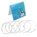 FRCOLOR 6 pcs Guitar Strings Stainless Steel Bass Guitar Strings Folk Guitar Strings Acoustic Guitar Strings