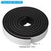 Weather Stripping for Doors, 1 Roll Foam Seal Tape, 6.56 Ft - Black