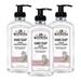 J.R. Watkins Gel Hand Soap With Dispenser Moisturizing Hand Wash All Natural Alcohol-Free Cruelty-Free Usa Made Rosewater 11 Fl Oz (Pack Of 3).