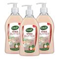 Dalan Shea Butter Cream Ultra Moisturizing Liquid Hand Soap For Normal And Dry Hands Fresh Clean And Soft Feeling (13.5 Fl Oz / 400 Ml (Pack Of 3)).