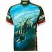 Cycling jersey US Army P-47 WWII Short sleeve half zip men s cycling jersey