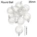 1/10pcs High Quality All Plush Baby Toy Toy Sounder Accessories BB Sound Whistling Doll Squeeze Squeese Noise Maker DIY Doll Crafts 35MM ROUND BALL