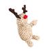 Christmas Elk Shape Dog Toy Lovely Dog Chewing Toys Pet Toys Dog Puppy Bite Toys Pets Supplies for Home Shop