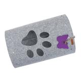 pet cat tunnel for training Pet Tunnel Foldable Fun Pet Cat Tunnel 2 Holes Hollow Small Pet Plaything Collapsible Aisle Spliceable Tunnel (Grey)