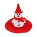 Mosey Pet Headgear Pet Christmas Hat Adjustable Ultra-Light Vibrant Color Easy-wearing Dress Up Non-woven Fabric Xmas Tree Elk Style Dog Cat Cosplay Xmas Hat Pet Supplies