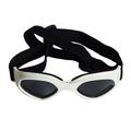 Fashion Triangle Dog Sunglasses Cat Dog Goggles Pet Accessories Glasses Eyewear Eyeglass (White)