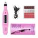 Nail Tool Foot Care Manicure Nail Art Drill Bit Kit Nail Art Pen Electric Nail Drill Replace Drill Bit PINK