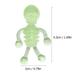 Halloween Toys Skeleton Stretchy Party Decoration Kids Glow Sticky Fidget Rubber Goodie Filler Favors Small Dark The