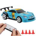 Mini RC Car Mini RC Car With Can Box Power Sport Race Model Cars Electric Vehicle Toys APP Dual Mode Child Toy Model