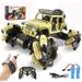 Dsseng 1 16 Alloy Gesture Sensing Remote Control Car Hand Controlled RC Car 360Â° Rotating 4WD 2.4Ghz RC Monster Trucks Stunt Vehicle with 2 Rechargeable Batteries for Christmas Gifts Ki