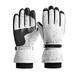 Ski Gloves Waterproof Touch Screen Anti Slip Snowboard Gloves Winter Windproof Fleece Lined Warm Gloves for Men Women Outdoor Cycling Skiing