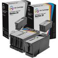 Compatible Ink Cartridge Replacements for Dell V313 Series 21 (1 Y498D Black 1 Y499D Color 2-Pack)