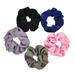 5pcs Boutique Hair Ties Ponytail Holders Stretchy Elastic Cloth Hair Ropes Hairband Styling Accessories for Girls Women