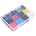 Heat Shrink Tubing Kit Heat Shrink Tubing Sleeve Insulation Heat Shrink Tube Polyolefin Heat Shrinking Tube 580Pcs Heat Shrink Tubing Kit Electrical Wire Wrap Connection Polyolefin