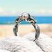 Kayannuo Rings for Women Easter Clearance Women 925 Silver Mermaid Ring Fashion Wedding Party Jewelry Size 7-10 Valentines Day Gifts