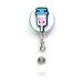 Hot Portable Badge Holder Practical ID Card Badge Holder Doctor Nurse Clip Badge Reel Clip Retractable Keychain 16