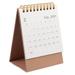 Multifunctional Desk Calendar Desk Diary Coil Standing Desk Calendar for Office