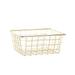 iron storage basket 1Pc European Style Iron Storage Basket Snacks Fruits Desktop Organizer Baskets Delicate Storage Basket