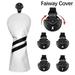 Sport Driver/Fairway/Hybrids PU Practical Golf Wood Cover Golf Rod Sleeve Protective Headcover Golf Club Head Covers FAIWAY COVER