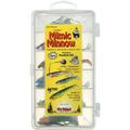 Northland Fishing Tackle Mimic Minnow Panfish Lure Kit Assorted Size & Color Pre-Rigged Swimbait Kit for Crappie Bluegill & Perch Fishing 24 Pieces Per Kit