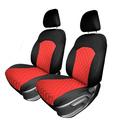 TLH Custom Fit Car Seat Covers for KIA Forte 2019-2022 Car Seat Cover Front Set Automotive Seat Covers in Red Neoprene Waterproof and Washable Seat Covers