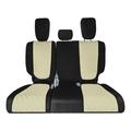 FH Group Custom Fit Car Seat Covers For 2018â€“2024 Honda Odyssey Car Seat Covers 3rd Row Only Beige Neoprene Seat Covers Waterproof Seat Cover Honda Odyssey Accessories