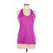 Adidas Active Tank Top: Purple Activewear - Women's Size Medium