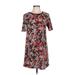 Le Lis Casual Dress: Burgundy Dresses - Women's Size Large