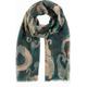 Brands - Klass Paisley Print Scarf Teal Women's