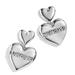 WEAR by Erin Andrews Dallas Cowboys Heart Statement Drop Earrings