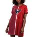 Women's Starter Red Washington Capitals Ace Tie-Dye Sneaker Dress