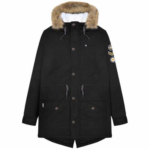 Lambretta Sherpa Lined Herren Parka SS6252-BLK