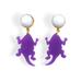 Brianna Cannon TCU Horned Frogs Mini Logo Earrings