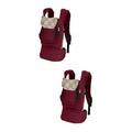 ibasenice 2pcs Baby Carrier Sling Infant Carriers Backpack Baby Carrier Baby Backpack Carrier Baby Strap Carrier Baby Sling Infant Comfortable Backpack Sling Wrap European and American