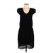 Anne Fontaine Casual Dress: Black Dresses - Women's Size 8