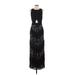 Fame And Partners Cocktail Dress: Black Dresses - Women's Size 4