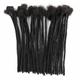 Human Hair Dreadlocks Extensions Real Human Hair Locks Extensions Handmade Dreadlocks 8-24 Inch (Size : 30 strands, Color : 1B_24INCHES)