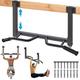 Kipika Multifunctional Joist Mounted Pull Up Bar, 4 Levels of Height Adjustment, Multi-Angle Grip, Chin Up Bar Joist Mount, Home Gym Workout Strength Training Equipment