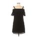 White House Black Market Casual Dress: Black Dresses - Women's Size 4