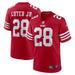 Men's Nike Darrell Luter Jr. Scarlet San Francisco 49ers Game Jersey