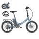 Fafrees 250W Folding Electric Bike 20 inch E-Bike with 14.5AH 36V Removable Battery, Lightweight Commute Electric Bike for Adults UK, City Electric Mountain Bicycle for Women SHIMANO 7 Speeds