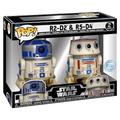 Funko POP! Star Wars Celebration 2023 R2-D2 and R5-D4 Vinyl Bobblehead Set 2-Pack 2023 Galactic Convention Exclusive